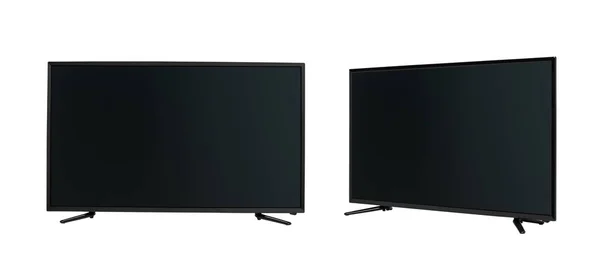 Televisión sobre fondo blanco — Foto de Stock
