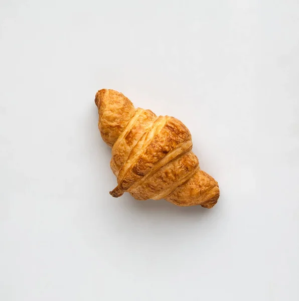 Croissants on a white background — Stock Photo, Image
