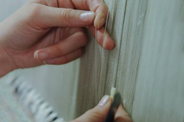 üretim ve halı ve kumaşlar dokuma