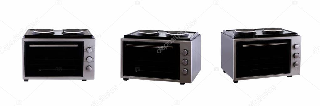 oven on a white background