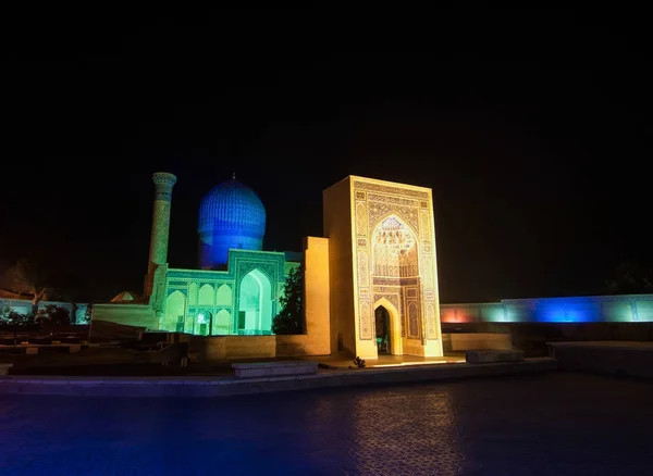 The architecture of ancient Samarkand — Stock Photo, Image