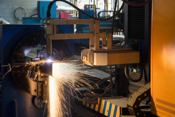 Automatic gas-welding machine — Stock Photo, Image