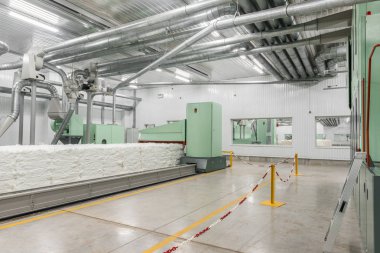 taraklama makine tekstil fabrikası