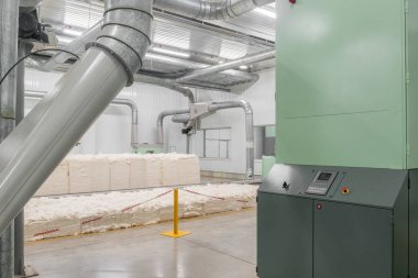 taraklama makine tekstil fabrikası