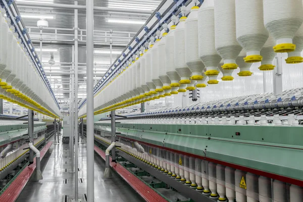 biriktiricileri iplik Tekstil Fabrikası'nda
