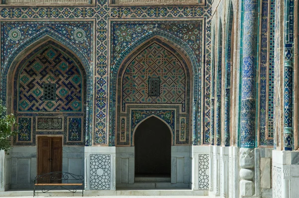 Arkitekturen av gamla Samarkand — Stockfoto