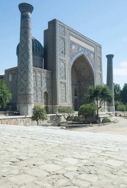 The architecture of ancient Samarkand — Stock Photo, Image