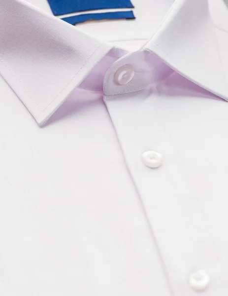Camisa de algodão, close-up — Fotografia de Stock