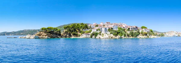 Panorama Islabnd Harbor Skiathos