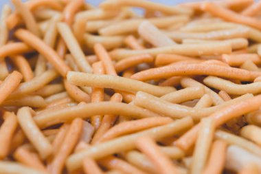 Tay aperatif, abur cubur sağlıksız yakından yemek