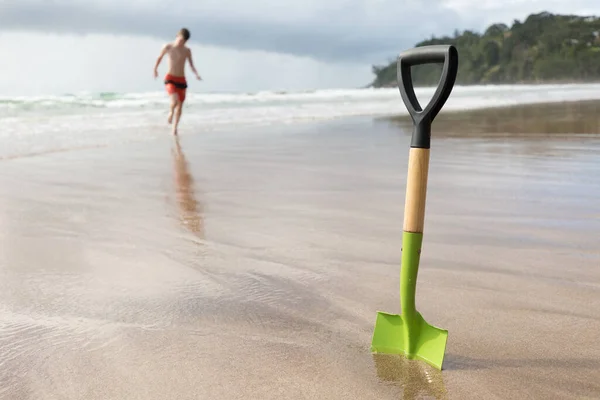 Schaufel Strand — Stockfoto