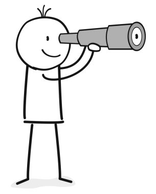 teleskoplu bir figür