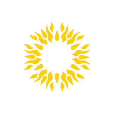 Güneş simgesi. Mandala. Dövme