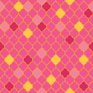 Düz Fas Dikişsiz desen vektör