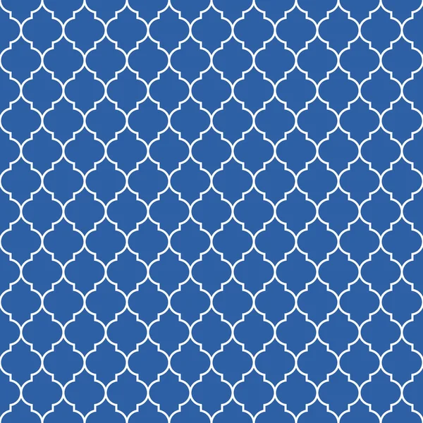 平面轮廓摩洛哥无缝模式矢量 — 图库矢量图片