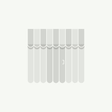 Tente simgesi olan mağazası. Alışveriş kavramı