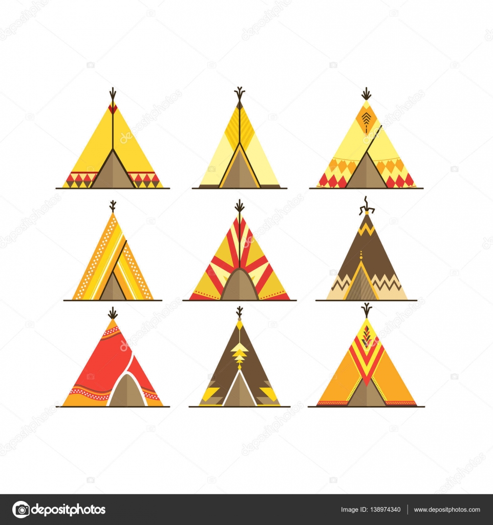 Meilleur Pour Tipi Indien Dessin Couleur - Random Spirit