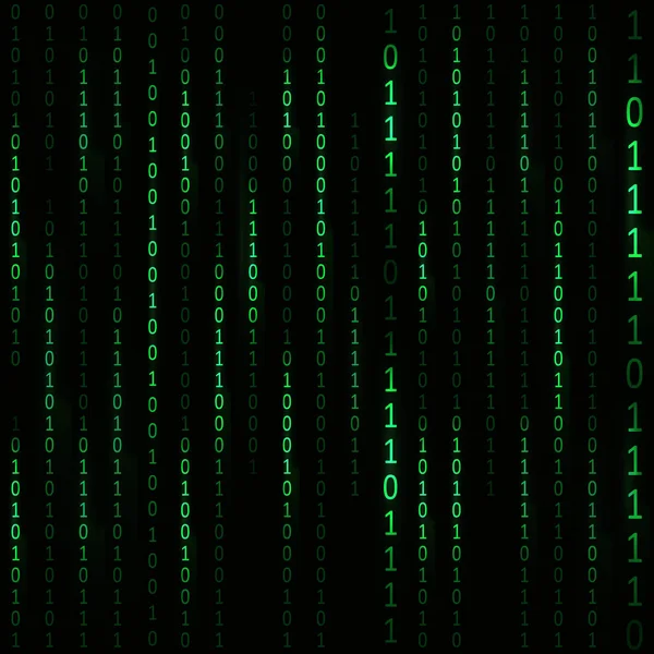 Matrix Hacker bakgrund. Vektor — Stock vektor