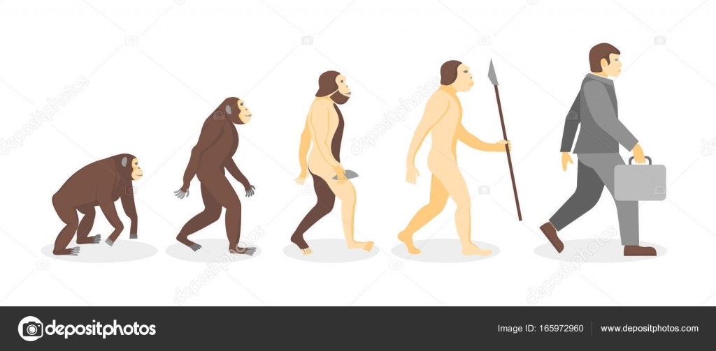 10 Dibujos Faciles De La Evolucion Del Hombre - Reverasite