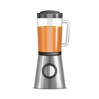 Gerçekçi 3d mutfak Blender. Vektör