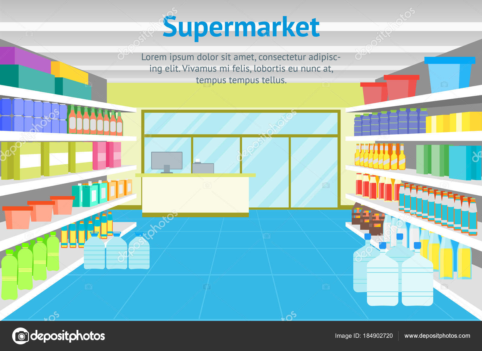 Süpermarketler, dükkanlar için profesyonel ekipman Süpermarketler, dükkanlar için profesyonel ekipman