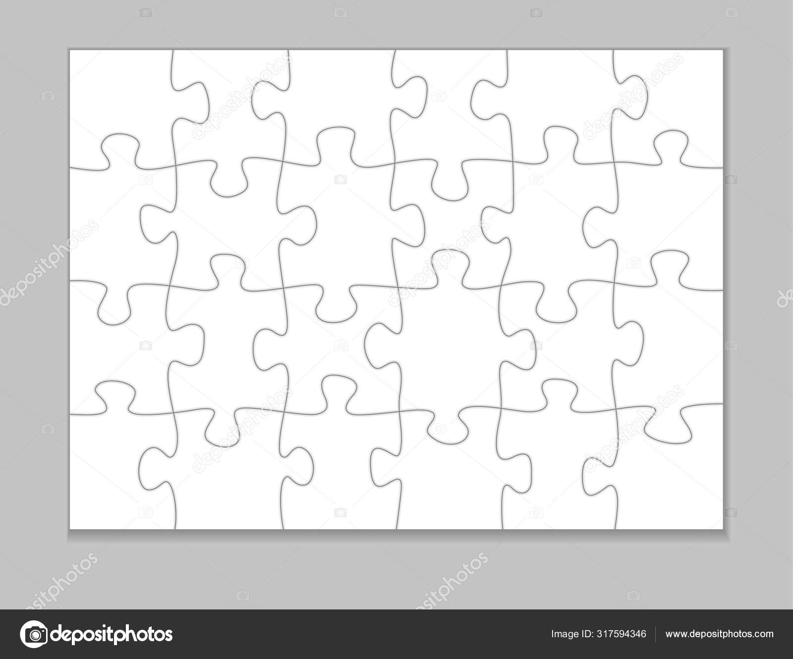 white-blank-puzzle-pieces-template-mockup-vector-stock-vector