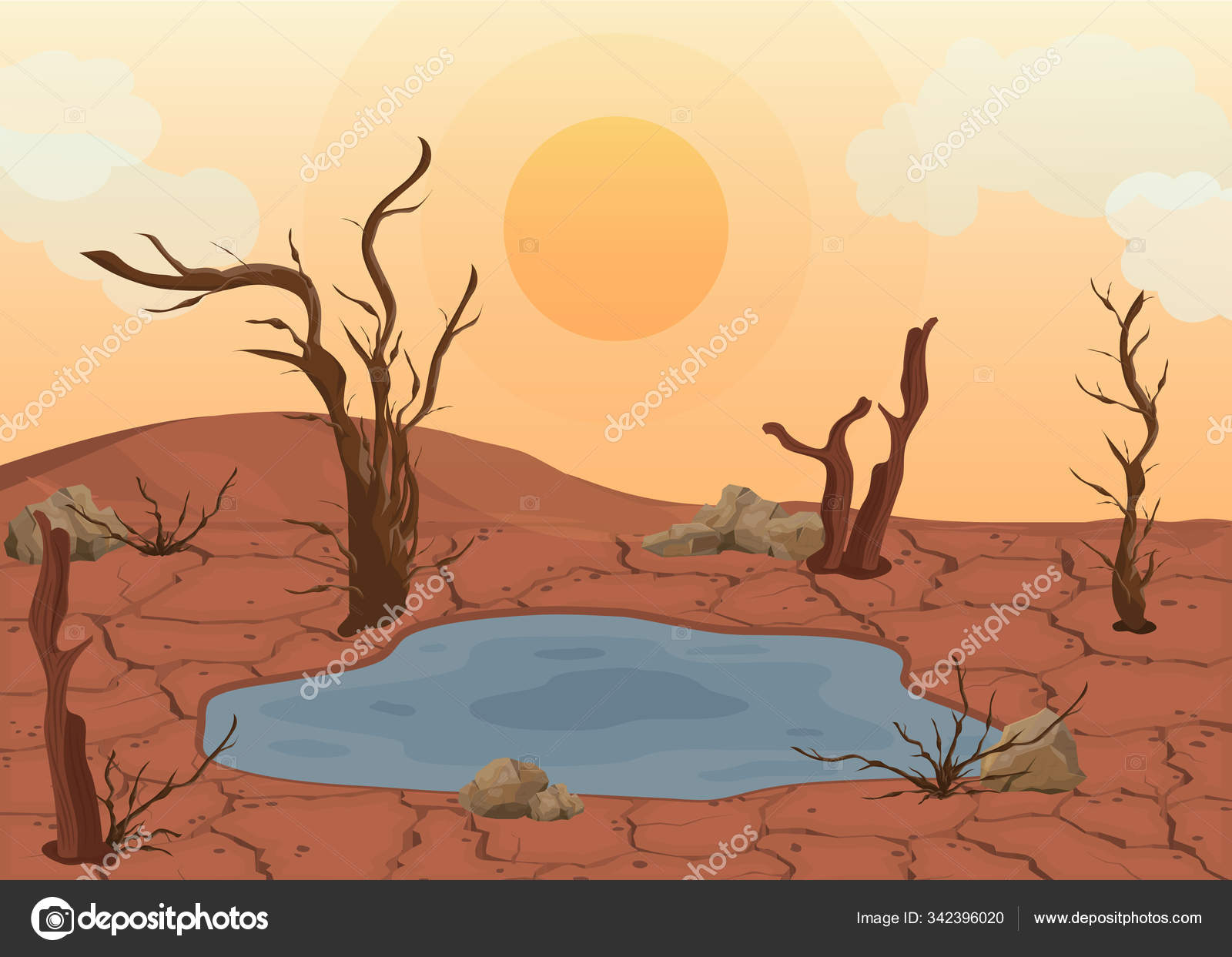Drought Vector Art Stock Images | Depositphotos Drought Vector Art Stock Images | Depositphotos