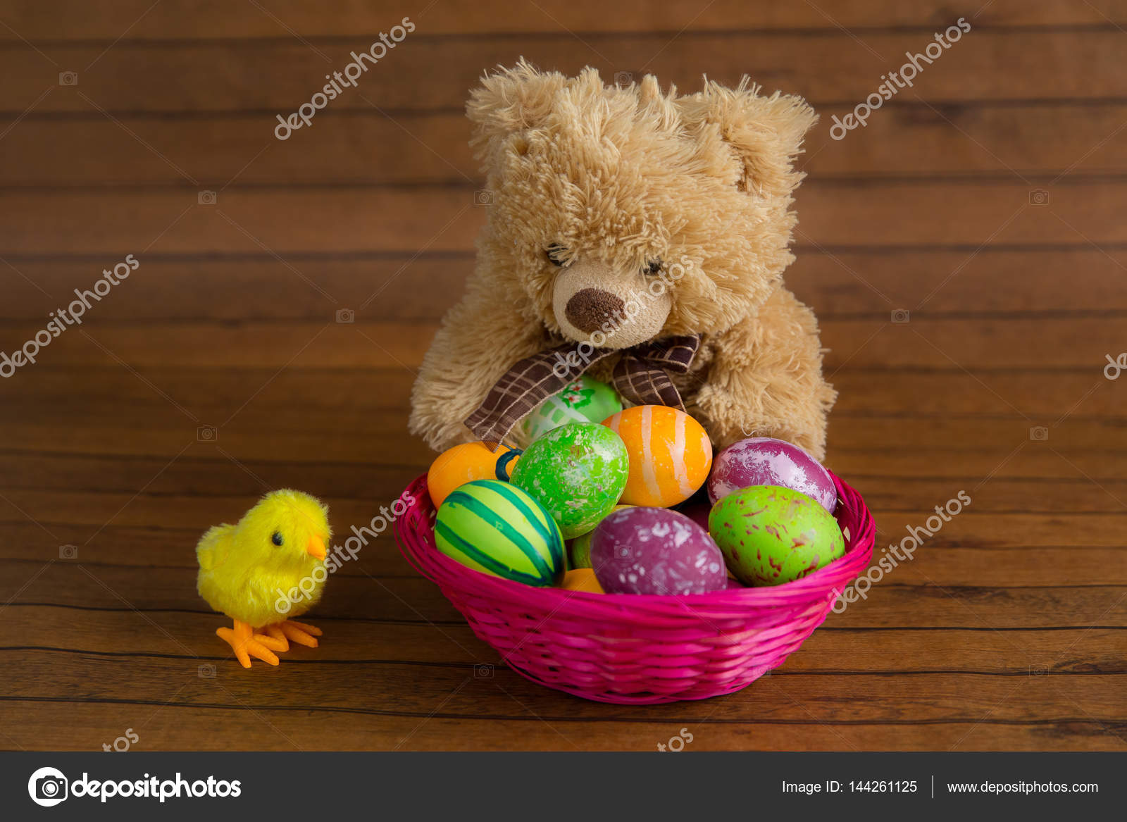 teddy bear easter egg
