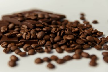 hoş kokulu kahve çikolata nazik bir arada