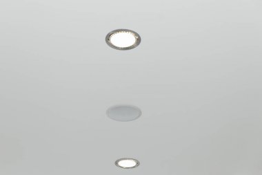 Ceiling light closeup. clipart