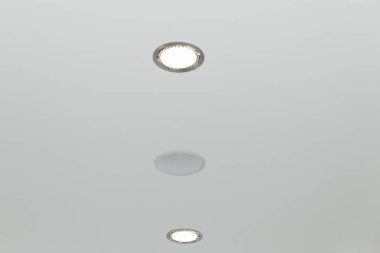 Ceiling light closeup. clipart