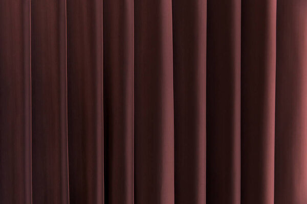 Background of a Red Curtain on a Stage