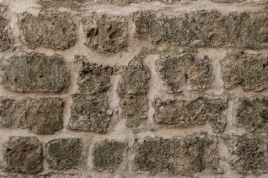 Granit doku, yüzey closeup taş duvar