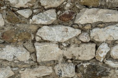 Granit doku, yüzey closeup taş duvar