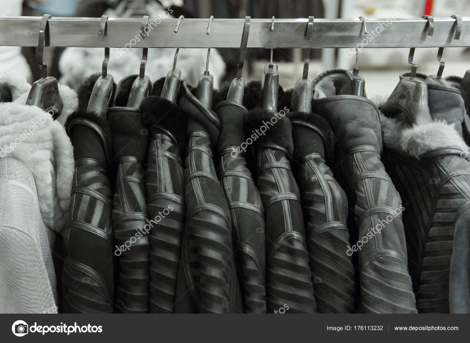 black clothes shop
