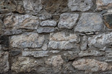 Granit doku, yüzey closeup taş duvar