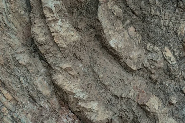 Yaşlı gri taş makro, granit doku portre