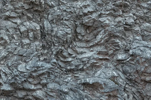 Aged gray stone macro, granite texture closeup — Stock Photo, Image