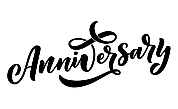 Letras Para Convite Partido Anos Celebração Aniversário Ilustração Conceito Design — Vetor de Stock