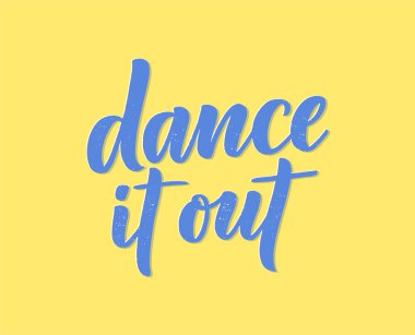 Parmak izi, logo ve poster tasarımı için el çizimi cümlesi. Harfler ve yaratıcı kavramlar. Vektör illüstrasyonu