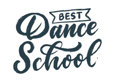 Parmak izi, logo ve poster tasarımı için el çizimi cümlesi. Harfler ve yaratıcı kavramlar. Vektör illüstrasyonu