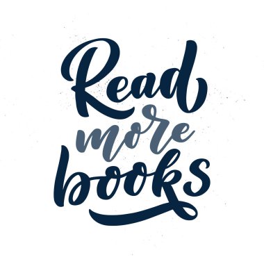 Kitaplar ve poster tasarımı hakkındaki soyut harfler. El yazısıyla yazılmış mektuplar. Tipografi komik bir alıntı. Vektör illüstrasyonu