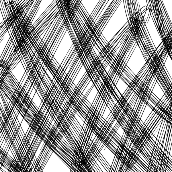 Textura Garabato Lápiz Geométrica Simple Impresión Tela Moda Concepto Fondo — Vector de stock