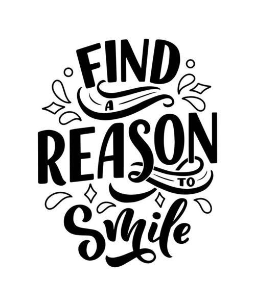 Плакат мотивационной каллиграфии. Вдохновляющая цитата. Концепция иллюстрации. Положительная поговорка от руки. Векторная типография
.