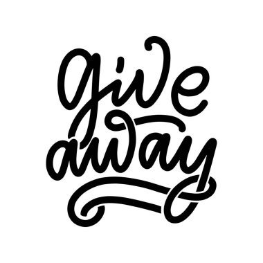 Eski bir kart ve hediye mektupları. Kaligrafi metni. Dekorasyon şablonu. Tatil tasarımı için vektör illüstrasyonu.