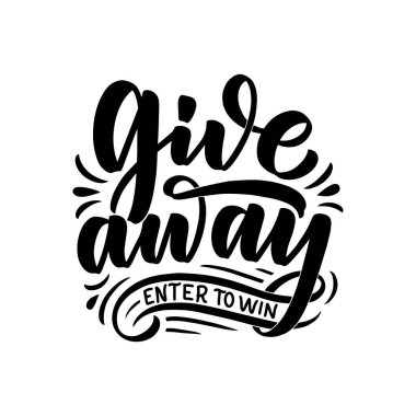 Eski bir kart ve hediye mektupları. Kaligrafi metni. Dekorasyon şablonu. Tatil tasarımı için vektör illüstrasyonu.