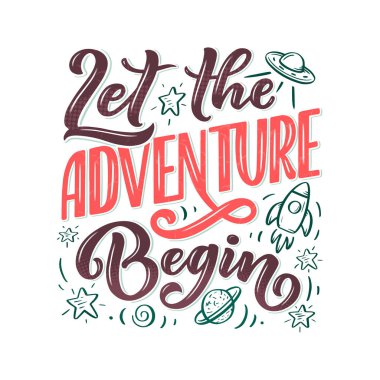 Tekstil tasarımı ve baskısı için alan hakkında eskiz harfleri. Modern moda çocuk konsepti. Karalama çizimi. El yapımı kart. Vektör tipografi posteri.