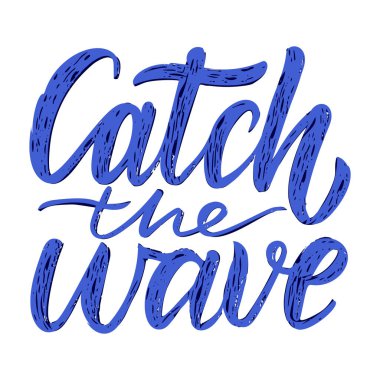 Posterler, baskılar, kartlar için sörf harfleri. Sörfle ilgili tekstil tasarımı. Vektör vintage çizimi.