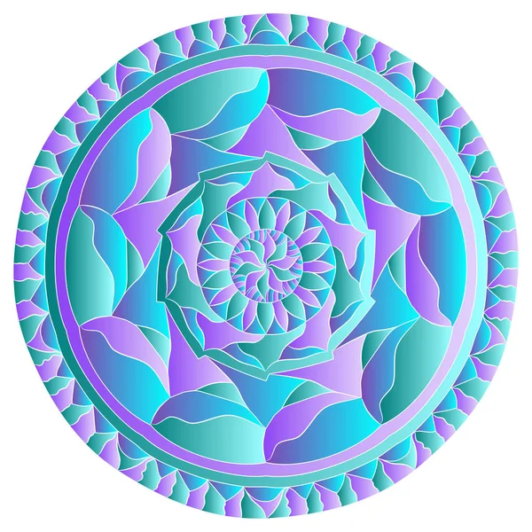 抽象的装饰 模具圆模式 裁剪设计 装饰元素 矢量图 — 图库矢量图片