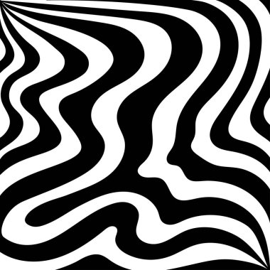 Siyah-beyaz desen. Çizgili arka plan. Tekrar eden siyah-beyaz. Klasik çizgiler. Vektör çizimi. Tasarımınız için geometrik desenli yüzey.